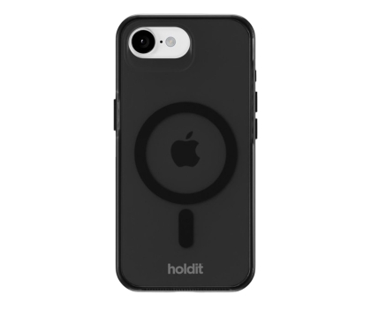 Etui do telefonów Holdit MagSafe Case iPhone 16E Przezroczysty/ czarny 16770